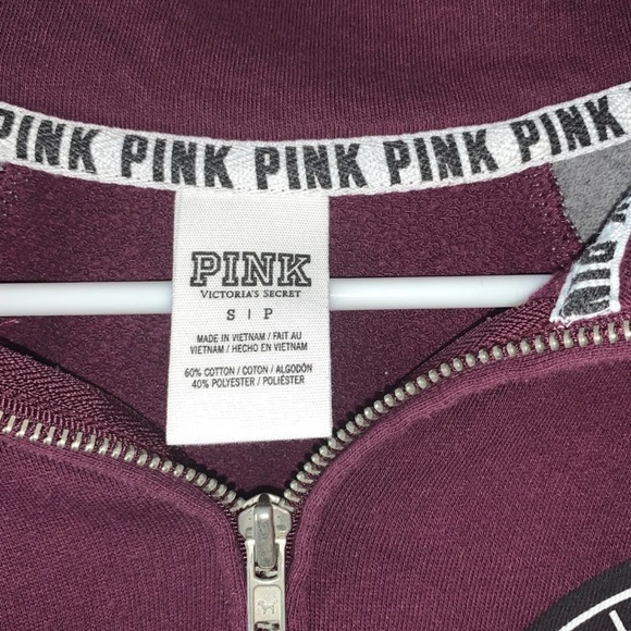 Victoria’s Secret PINK Quarter Zip - Picture 2 of 3